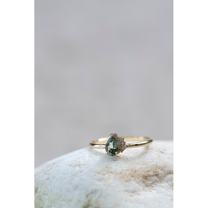 Lily of the Valley Ring| Dewdrop Collection