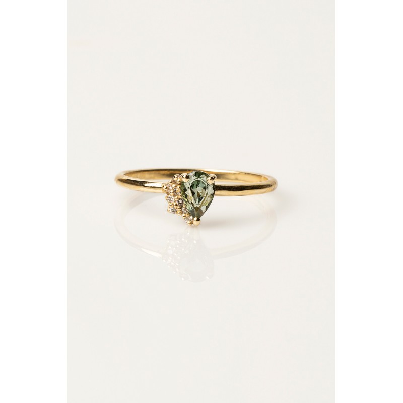 Lily of the Valley Ring| Dewdrop Collection