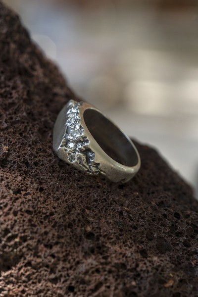 Hermes Diamond Ring| Vrachea Collection