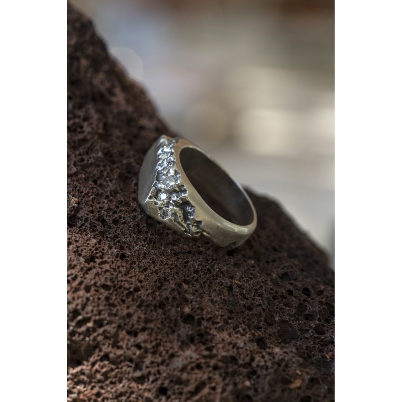 Hermes Diamond Ring| Vrachea Collection