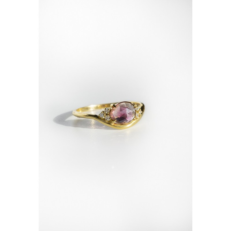 Emily Tourmaline Ring| Dewdrop Collection