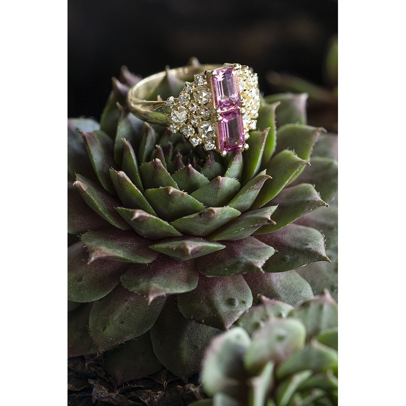 Jane Tourmaline Ring| Dewdrop Collection