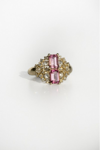 Jane Tourmaline Ring| Dewdrop Collection