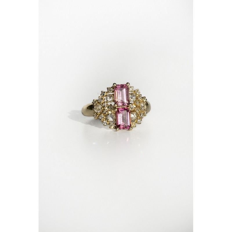 Jane Tourmaline Ring| Dewdrop Collection