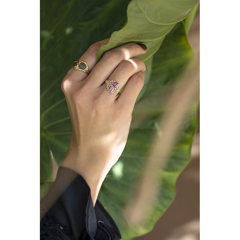 Jane Tourmaline Ring| Dewdrop Collection