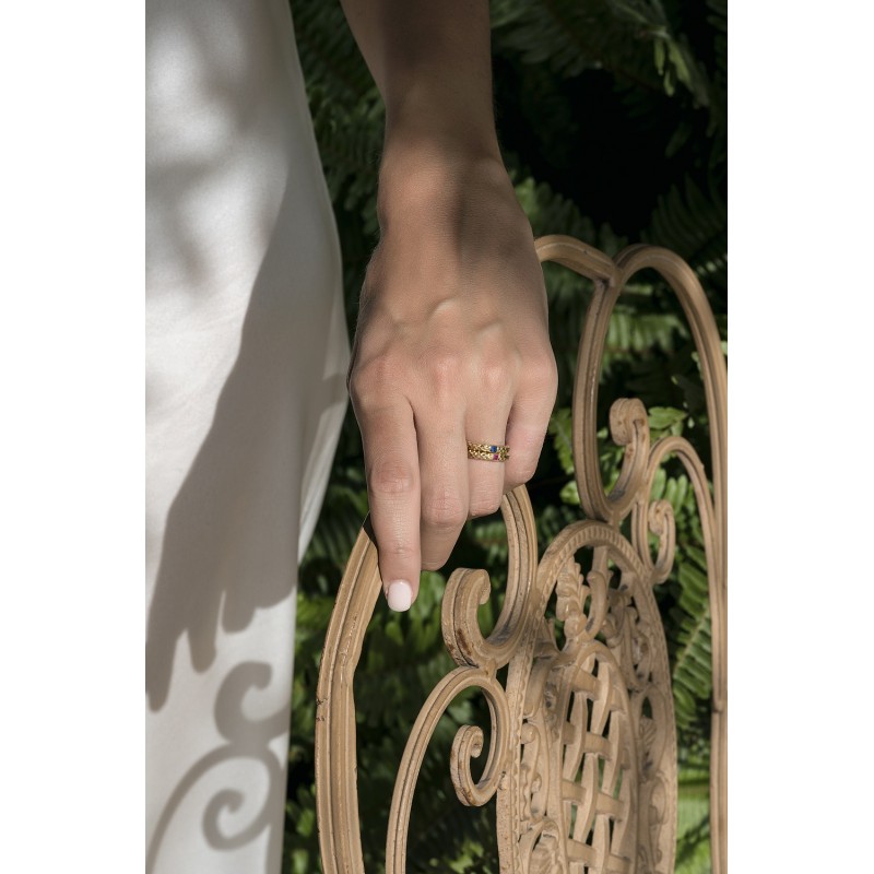 Nymphes Ruby Ring| Forêt Collection