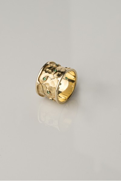 Tyrphe Emerald Ring| Forêt Collection